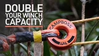 Double the capacity of your winch WITHOUT relying on a heavy snatch block for your 4WD recovery! screenshot 5