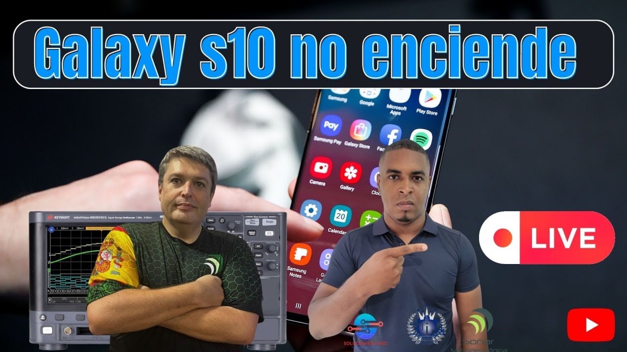 samsung Galaxy s10 no enciende ( como  solucionarlo en vivo )