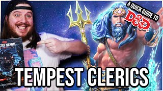 A Quick Guide To The TEMPEST CLERIC Subclass For Dungeons & Dragons 5e! A Quick Guide To The TEMPEST CLERIC Subclass For Dungeons & Dragons 5e!
