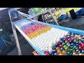 Marble Run ☆ Beautiful marble rolling with a variety of colors