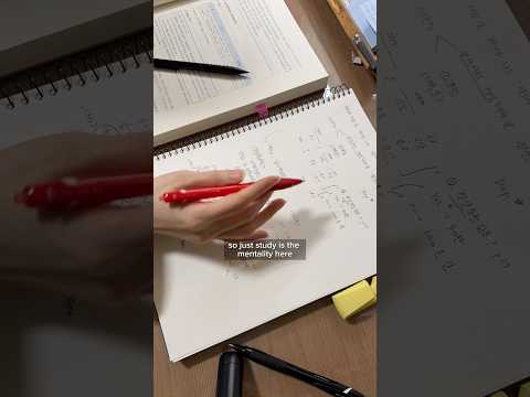 Study with me a Korean Uni student🥱 #university #students #dayinmylife #studytips #productivity