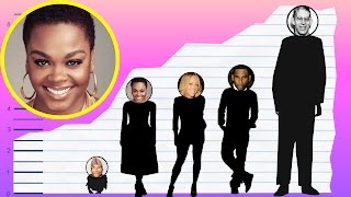 How Tall Is Jill Scott? - Height Comparison! Content