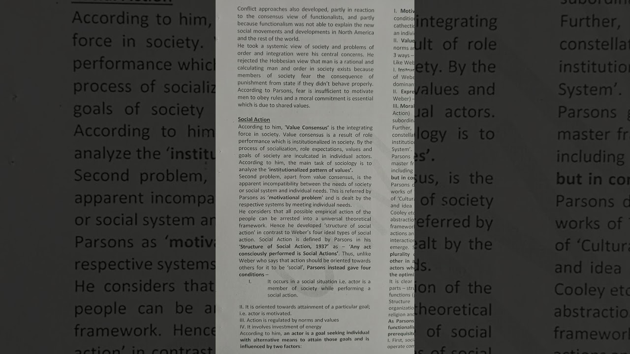 Social Action Theory in Sociology: Key Concepts Explained"