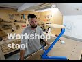 Shopbuilt - Metal/wood stool Shopbuilt - Metal/wood stool