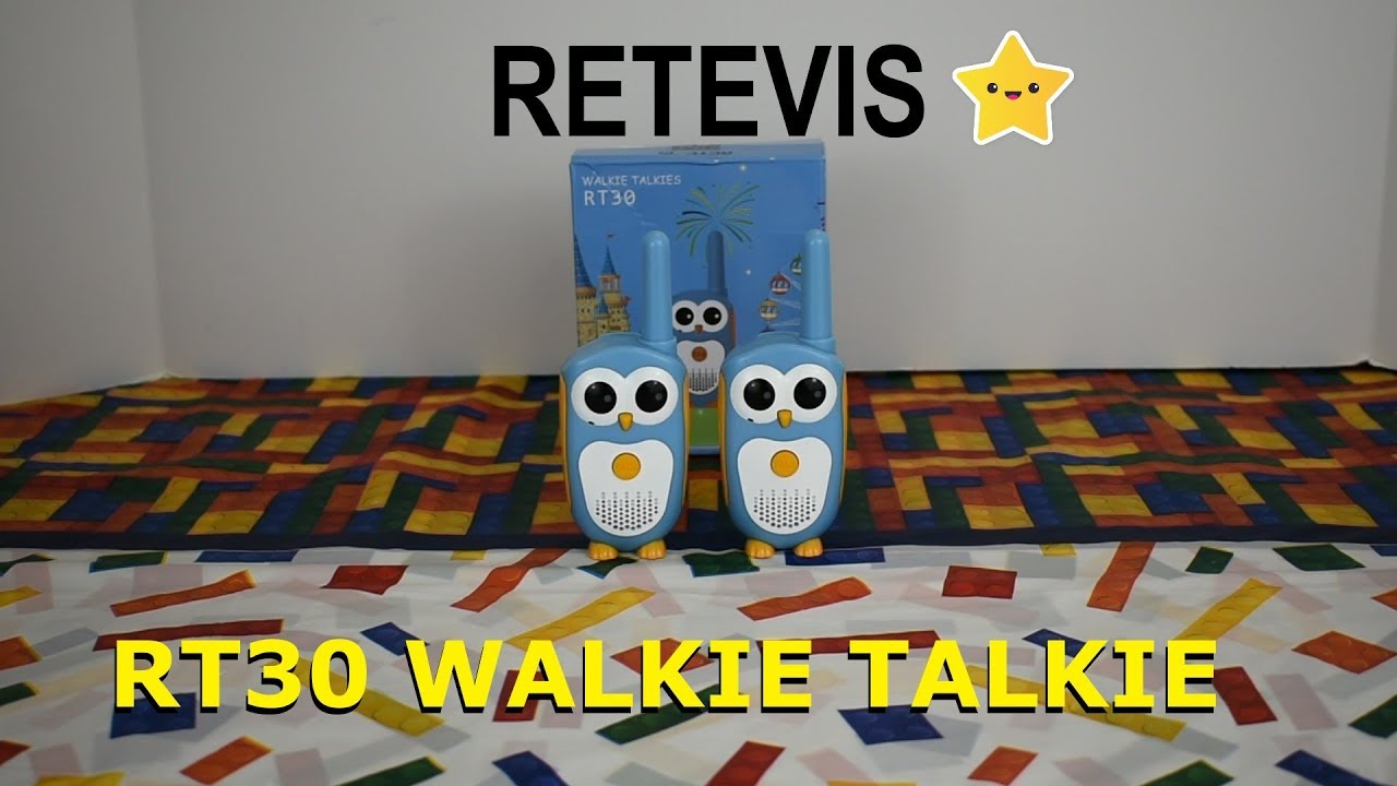 Retevis RT30 Walkie Talkies Demonstration toysrus