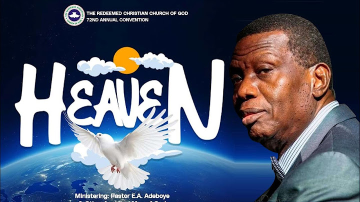 RCCG AUGUST 2024 HOLY GHOST SERVICE