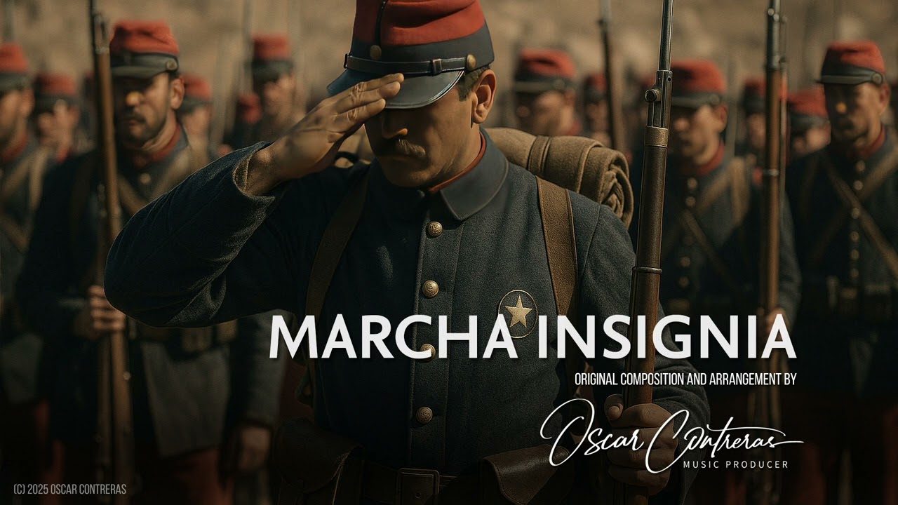 Marcha Insignia - Guerra del Pacífico - Composed by Oscar Contreras