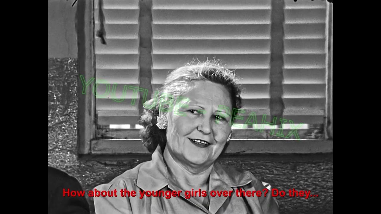 Unseen 1957 Interview Nannie Doss The Giggling Granny Serial Killer Youtube