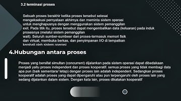Proses Dalam Sistem Operasi