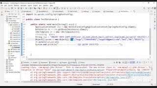 Java Spring Framework Configurations Day 5