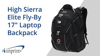 High Sierra Elite Fly By 17" Laptop Backpack by 4imprint