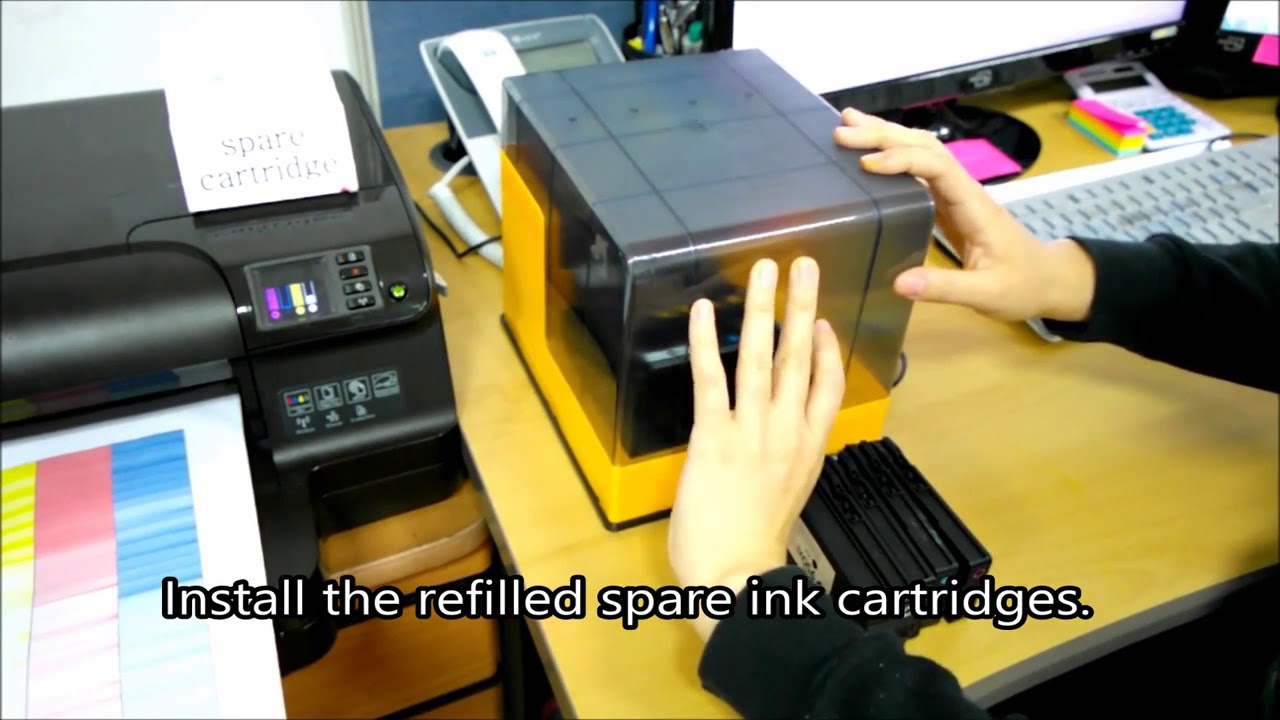 Original ink cartridges refilling mechine for HP 950 932 711 920 564