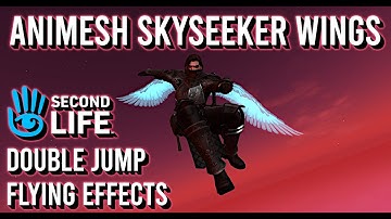 Animesh Skyseeker Wings | Echelon | SecondLife