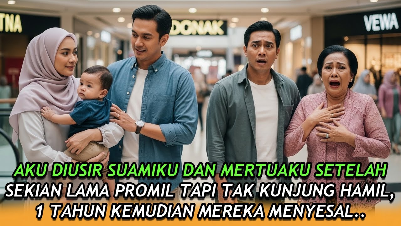 AKU DI USIR SUAMI DAN MERTUAKU SETELAH SEKIAN LAMA PROMIL TAPI TAK KUNJUNG HAMIL, 1 TAHUN KEMUDIAN..
