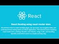 React Router DOM Explained | Complete Beginner Level