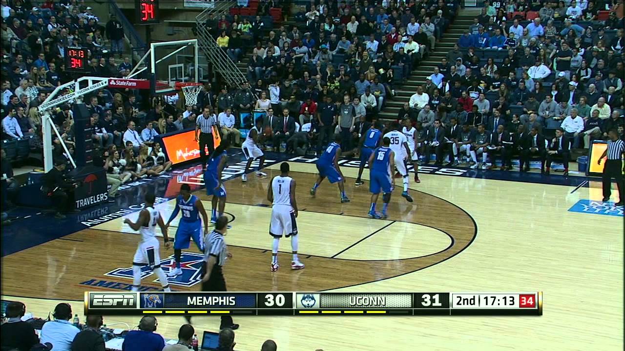 UConn Men's Basketball vs. Memphis Highlights