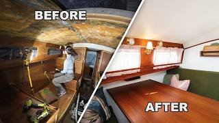 How We Saved Our Neglected Sailboat Interior