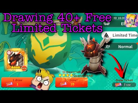 Drawing Free limited tickets 😱 || Trainers arena #blockmango # ...