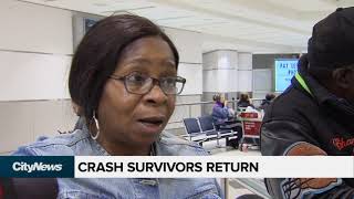 Several Fly Jamaica passengers who survived crash-landing in Guyana return home