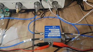 YIG Filter X1022 at 10GHz looped