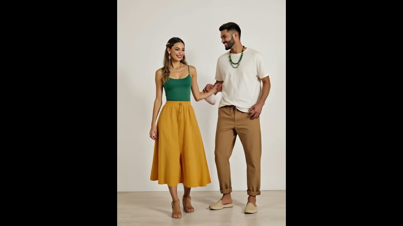 Moda Couple Chic: 3 Looks Sofisticados para Arrasar no Verão Brasileiro 2025