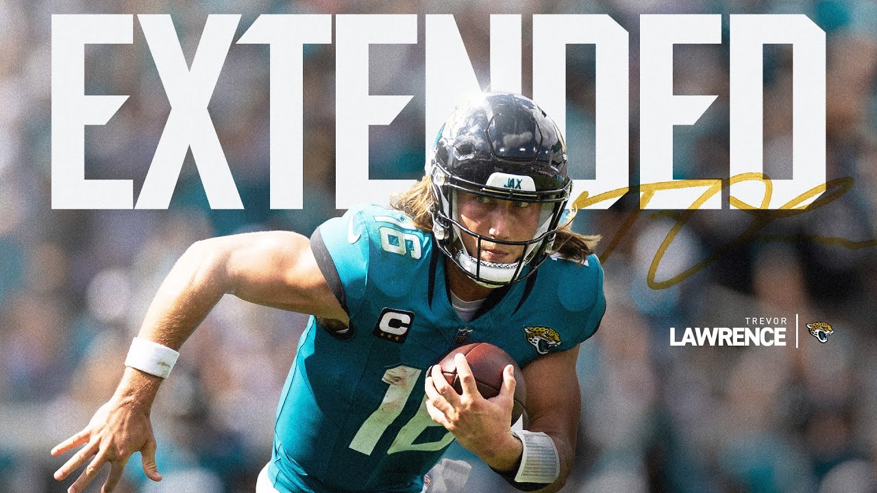 Trevor Lawrence Agrees to Terms on 5-Year Contract Extension | Jacksonville Jaguars