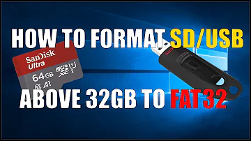 Jaké karty SD mají formát FAT32?