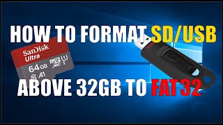 How To Format USB/SD Card Above 32GB to FAT32 in Windows screenshot 4