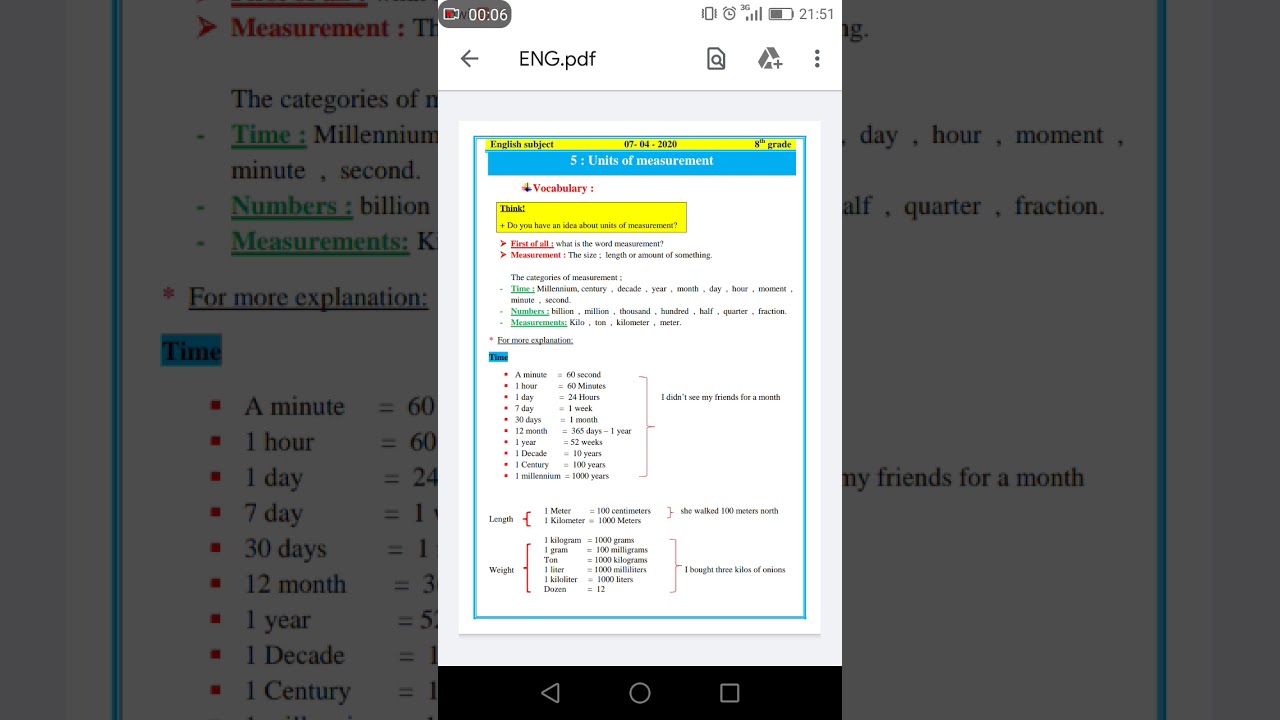 Units of measurement - YouTube