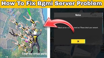 How To Fix Bgmi Server Hacker Problem (Server Freeze Problem Fix 100% Working)