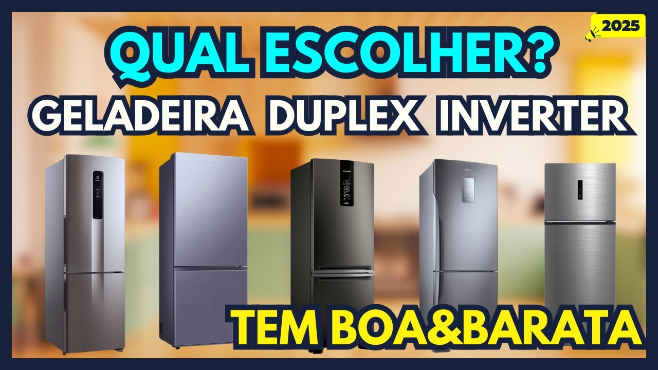 🏆Qual a Melhor Geladeira Inverter Custo Benefício para 2025 Top 5 ...