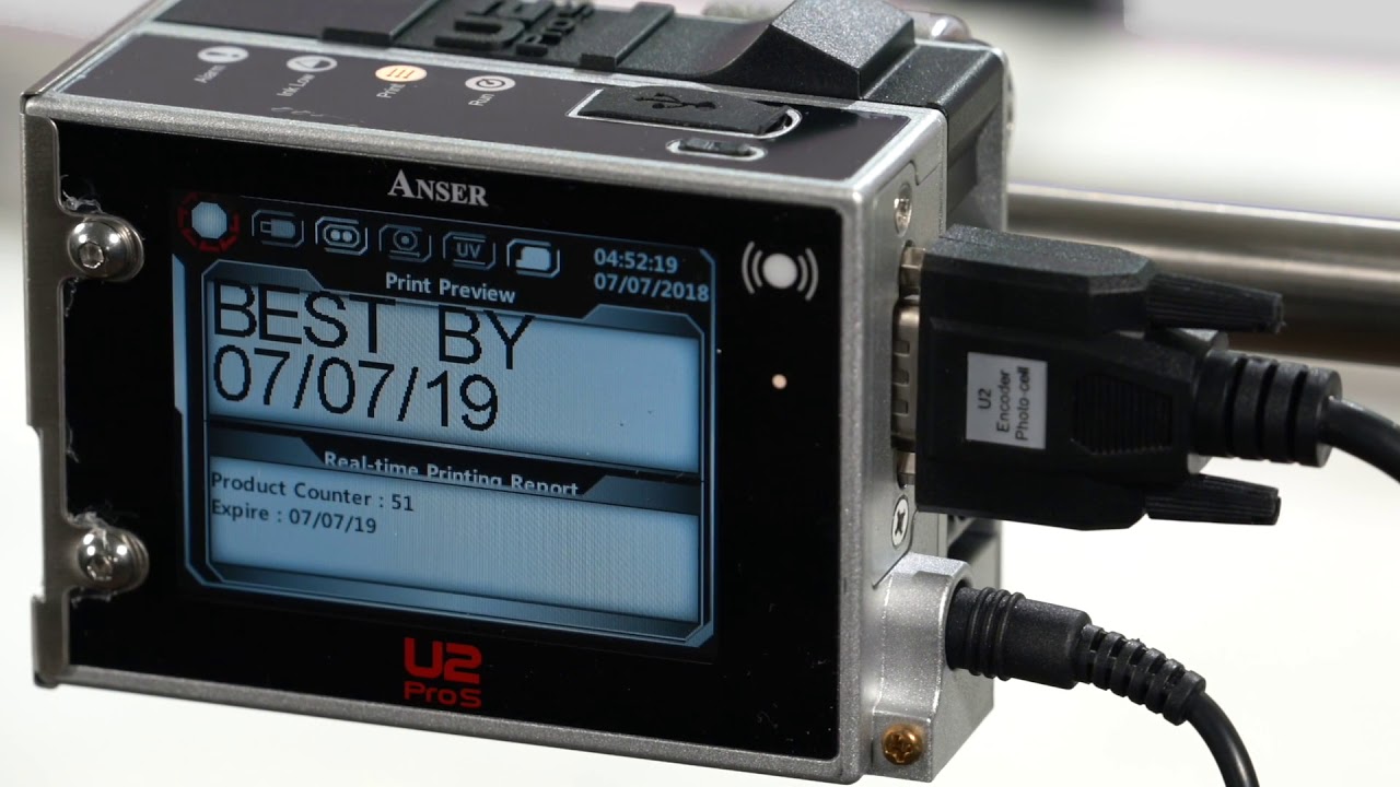 Inkjet Inc Presents The Anser U2 Pro S Thermal Inkjet Printer 