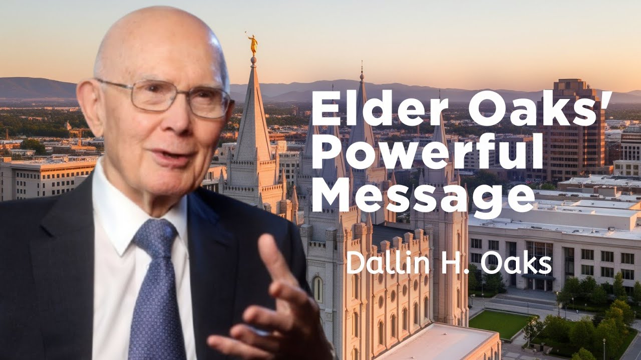 This Powerful Message from Dallin H. Oaks Is Exactly What You Need to Hear