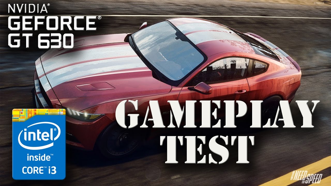 Need For Speed Rivals Gameplay Test On GT630 2GB DDR3 - i3 4150 - 8GB RAM