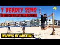 7 Deadly Sins of Beach Volleyball Defense (Inspired by Haikyuu!!)