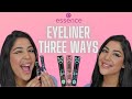 Eyeliner Three Ways! | NEW Lash Princess Liner | essence | Cosmetix