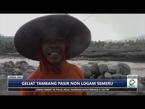 Tambang pasir non logam semeru