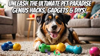 Unleash the Ultimate Pet Paradise: Genius Hacks, Gadgets & DIYs! 🐾🏡
