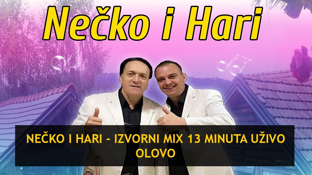 NEČKO I HARI - IZVORNI MIX 13 MINUTA UŽIVO - OLOVO