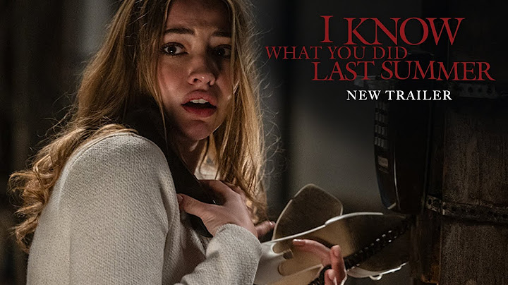 I KNOW WHAT YOU DID LAST SUMMER - New Trailer (HD)