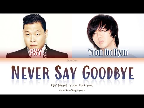 Psy, Yoon Do Hyun - Never Say Goodbye (Feat. Yoon Do Hyun)