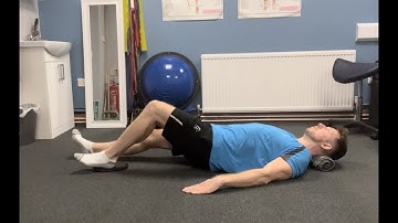 Hamstring Heel Slide - Single Leg (concentric)