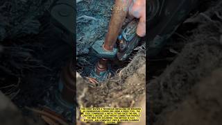 Underground Copper Pipe Press Tool Fast Install #plumbing #tools #construction