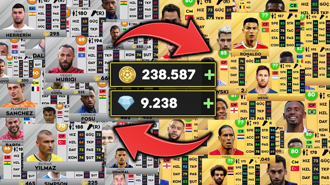 DLS 23 EFSANE TRANSFER LER İLE KADROYU GÜÇLENDİRME - DREAM LEAGUE SOCCER 2023