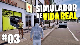 O JOGO DA VIDA REAL! KKKKKK FUI AS COMPRAS NO MERCADO + REFORMA NA CASA NOVA! - Live the Live #03