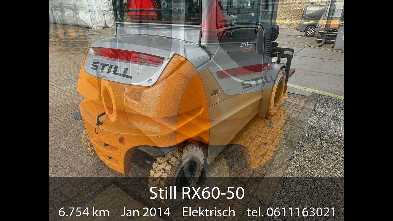 VS-22473 Elektrische Triplex heftruck Still RX60-50 vorkenspreider