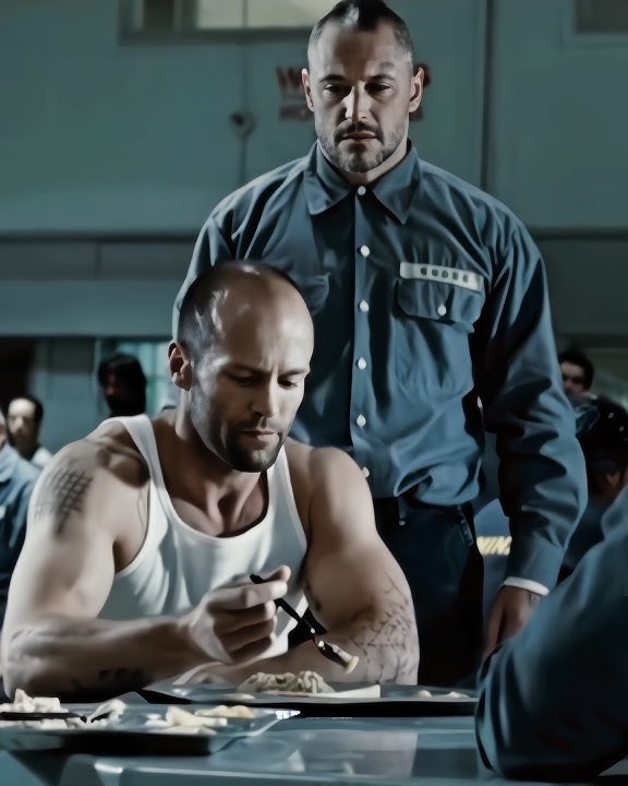 Prison Cafeteria Fight🤯 | Death Race #shorts #jasonstatham