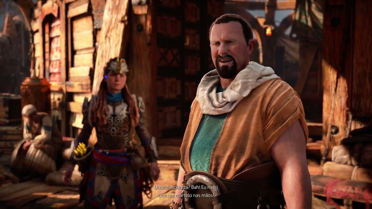 Horizon Forbidden West -Até a Fronteira (Parte 3 - Falando com Vuadis e Ulvund)