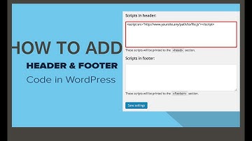 Insert headers and footers code  Wordpress Plugin 2019