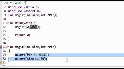 C-47 Assert Statements